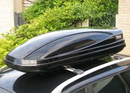 Nieuwe Thule Atlantis 900 BLACK bagage /skikoffer (235 x 90) - 1