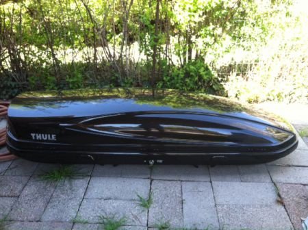 Nieuwe Thule Atlantis 900 BLACK bagage /skikoffer (235 x 90) - 1