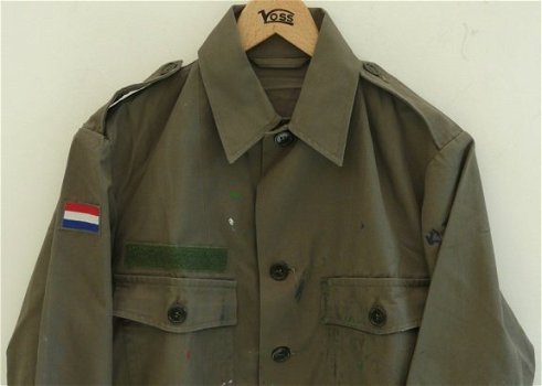 Jas, Gevechts, Uniform, M78, Koninklijke Luchtmacht, maat: 44, 1983.(Nr.1) - 1