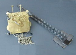 === Ketting uurwerk = opknapper = gebruikt =18656