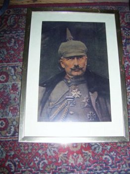 Ingelijste prent Kaiser Wilhelm - 1