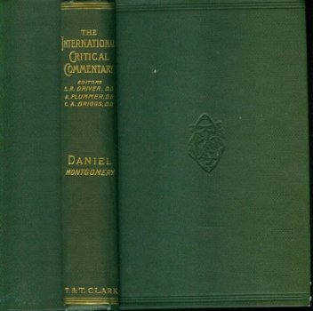 Montgomery, James A; The book of Daniel - 1