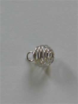 silver spiral bal - 1