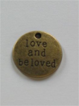 bronze plate love and beloved - 1