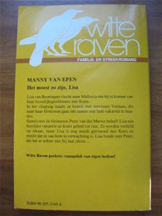 Het moest zo zijn, Lisa - Manny van Epen