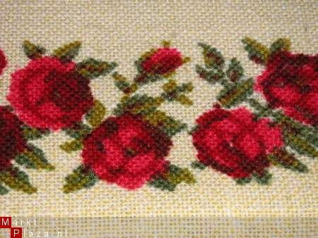 Tafellaken / tafelkleed met rode rozen (pl.2) - 5