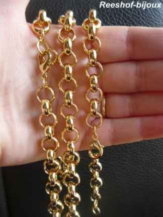 EXCLUSIEVE JASSERON ARMBAND GOUD PLATED - Afbeelding 2