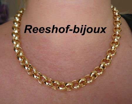 EXCLUSIEVE JASSERON ARMBAND GOUD PLATED - nr. 1