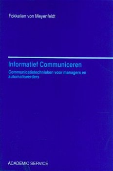 Fokkelien von Meyenfeldt; Informatief Communiceren - 1