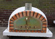 Tuinoven/houtgestookte pizza-oven PISA 100cm & brede deur