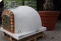 Pizza-oven steenoven LIVORNO houtgestookte tuinoven bakoven - 6 - Thumbnail