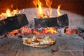 Pizza-oven steenoven LIVORNO houtgestookte tuinoven bakoven - 7 - Thumbnail