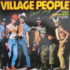 2-LP - VILLAGE PEOPLE - Live and Sleazy