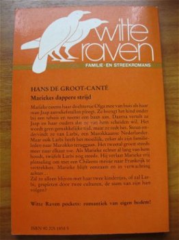 Mariekes dappere strijd - Hans de Groot - Canté - 1