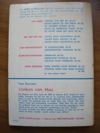 Vonken van Mac - Toos Zuurveen 2 - nr. 1