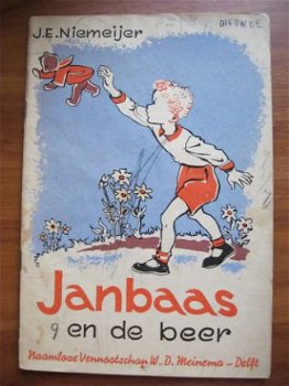 Janbaas en de beer - J.E. Niemeijer - 1