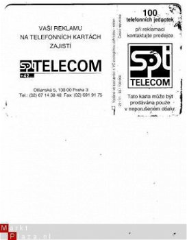 telefoonkaart uit Tjechie,1993 - 1