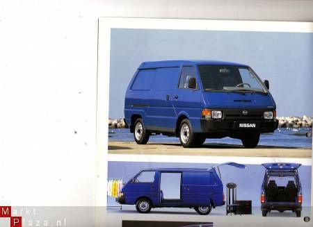 zijruiten Nissan Vanette Bouwjaar 1990 - 1