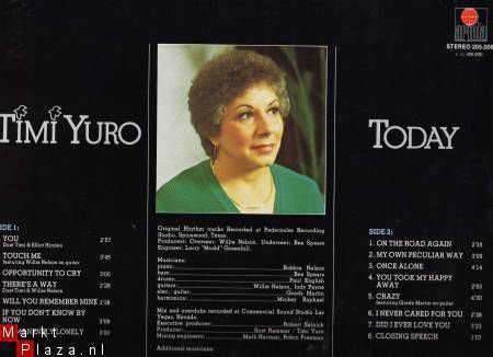 TimiYuro LP (sings Willie Nelson), nst, (p) 1981 - 1