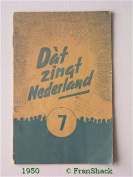 [1959] Dàt zingt Nederland dl 7, Smit, BHS - 1