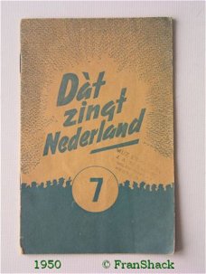 [1959] Dàt zingt Nederland dl 7, Smit, BHS