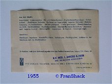 [1955] Aankondiging, Bolchowitinow, VEB Verlag Technik.