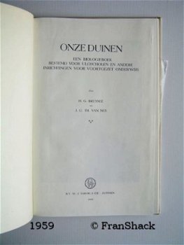 [1959] Onze Duinen, Brussee ea, Thieme - 2