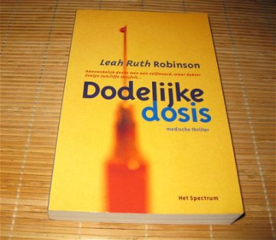 Leah Ruth Robinson - Dodelijke dosis - 1