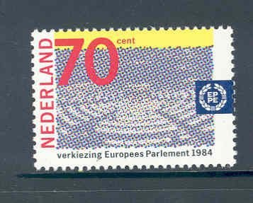 Nederland 1984 NVPH 1300 Europees Parlement postfris - 1