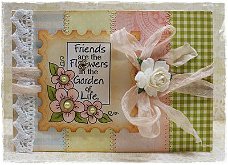 friends are flowers in the garden of life
