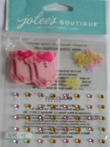 jolee's boutique baby girl confetti and gems