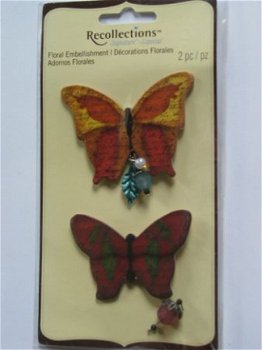 recollections chipboard butterflies 1 - 1