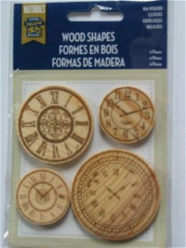 little yellow bicycle wood shapes clocks - 1