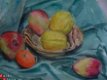 Aquarel - gevarieerd stilleven met fruit - ca. 1960 - 1 - Thumbnail