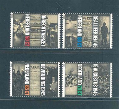 Nederland 1985 NVPH 1329/31 Verzet en Bevrijding postfris - 1