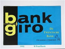 [1962~] De Twentsche Bank N.V. Bank-Giro
