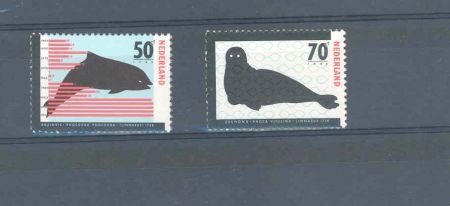 Nederland 1985 NVPH 1338/39 Bedreigede dieren postfris - 1