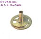 === Uurrad Franse pendule / regulateur = oud === 18888 - 1 - Thumbnail