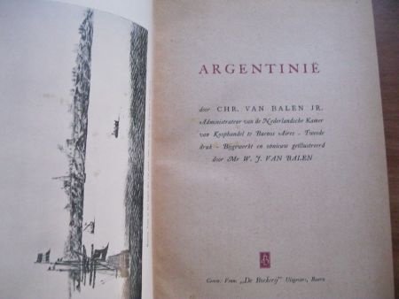 Argentinië - Chr. en W.J. van Baalen - 1