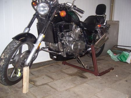 HONDA MAGNA paddockstand motorsteun montage bok. - 5