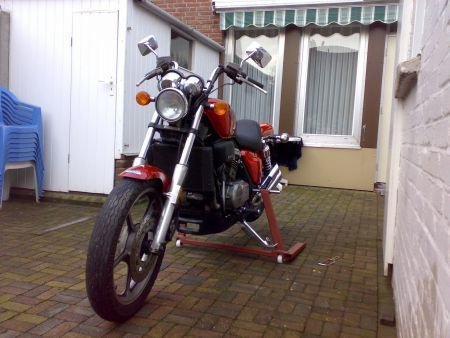 HONDA MAGNA paddockstand motorsteun montage bok. - 7