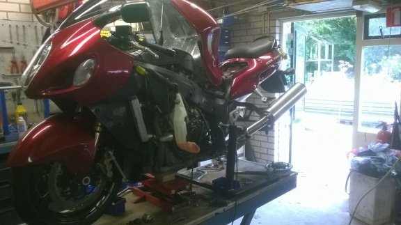 PADDOCKSTAND SMAL SPECIAAL VOOROP MOTOR HEFBRUG HEFTAFEL - Afbeelding 5