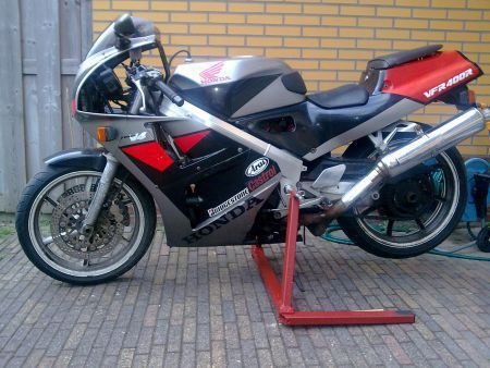 HONDA Paddockstand banden wissel montagebok. - Afbeelding 5