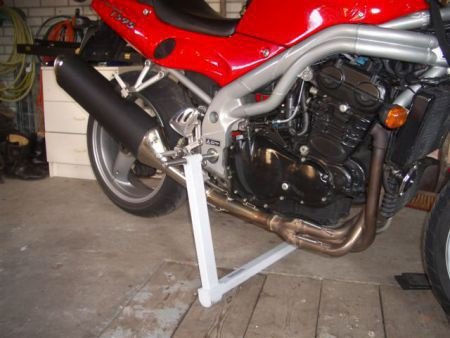 TRIUMPH Paddockstand montagebok banden wissel - Afbeelding 3