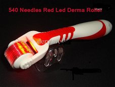 540 naalden RED Light LED roller Titanium wheel