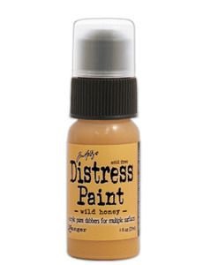 Tim Holtz distress paint wild honey - 1