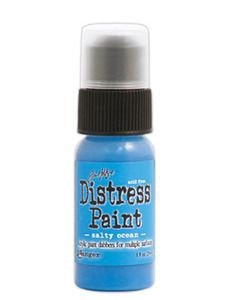 Tim Holtz distress paint salty ocean - 1