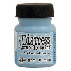 Tim Holtz distress crackle paint broken china