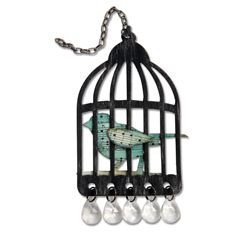 3x Tim Holtz bigz chipboard caged bird - 1