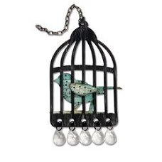 3x Tim Holtz bigz chipboard caged bird